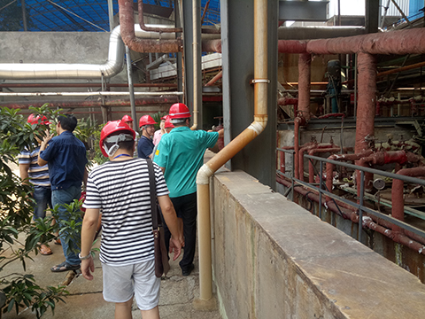 我公司對(duì)宜賓海翔化工進(jìn)行安全檢查